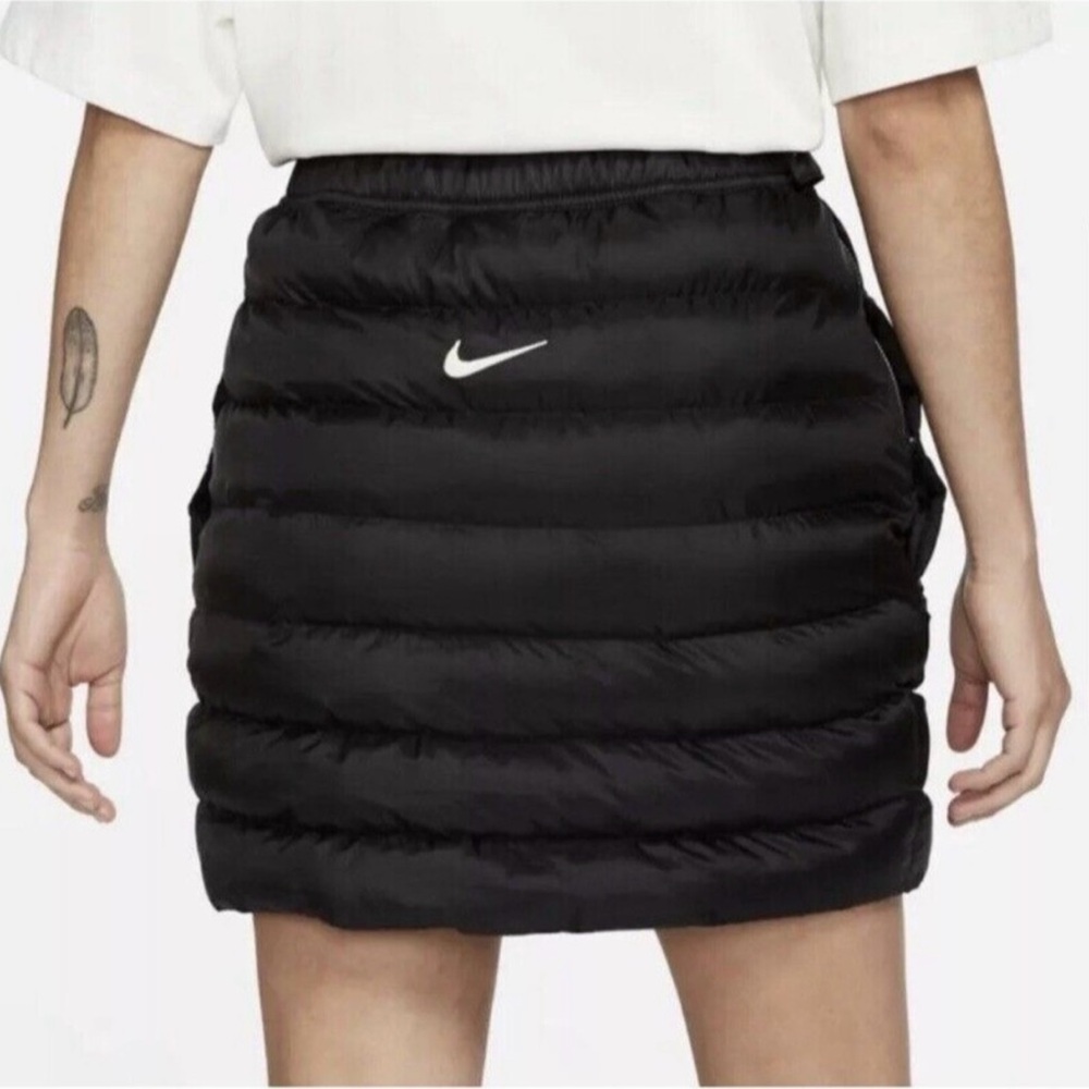 Nike x STUSSY Insulated Puffer Black Skirt - Picture 2 of 9
